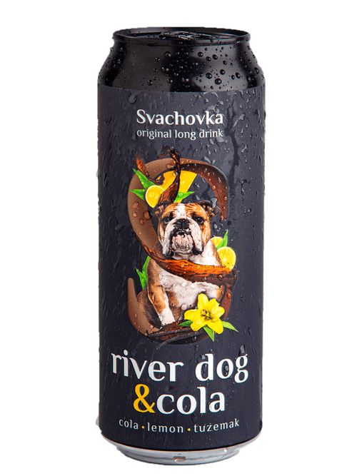 Destilérka Svach (Svachovka) River Dog + Cola 7,2% Velikost: 500 ml
