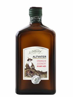 Ullersdorf - likérka a destilerie Ullersdorf Altvater bylinný likér 45% 0,5l