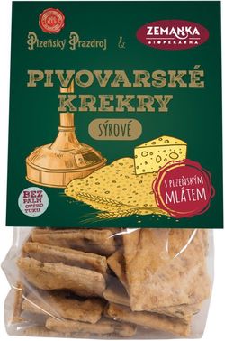 Slané Krekry z Plzeňského Prazdroje - Sýr