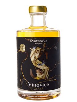 Destilérka Svach (Svachovka) Zlatá Vínovice Svach 50% 0,5l