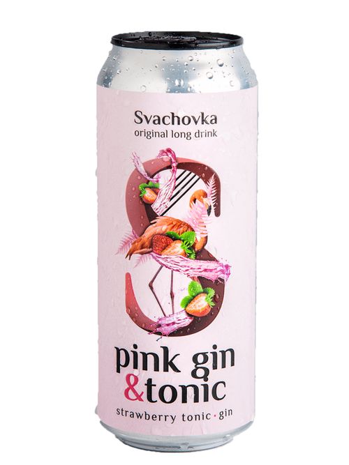 Destilérka Svach (Svachovka) Waxwing Pink Gin + Tonic Velikost: 500 ml