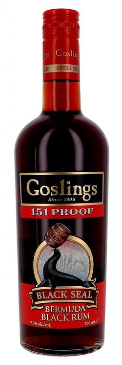 Goslings Black Seal 151 0,7l 75,5%