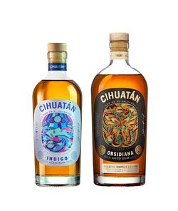 Zvýhodněný set = Cihuatán Obsidiana + Cihuatán Indigo 8 Y.O. 1,7 l