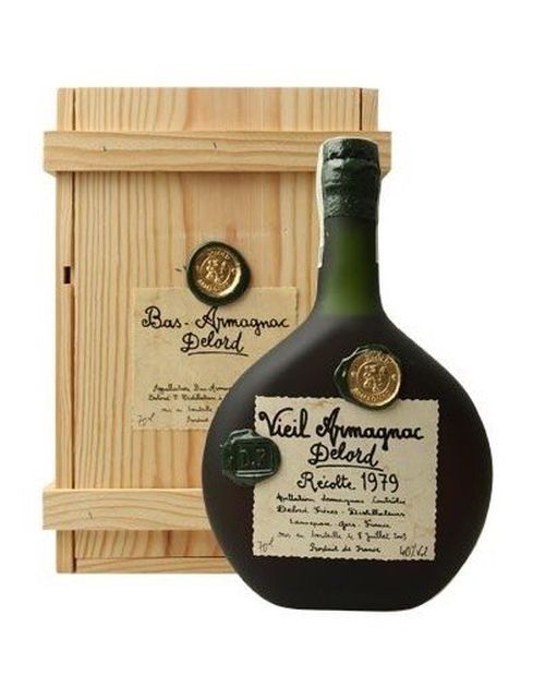 Armagnac Delord 1979 0,7l 40% Dřevěný box
