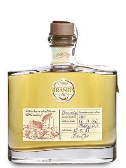 Ullersdorf - likérka a destilerie Ullersdorf Jesenická jablečná brandy 45% 0,5l