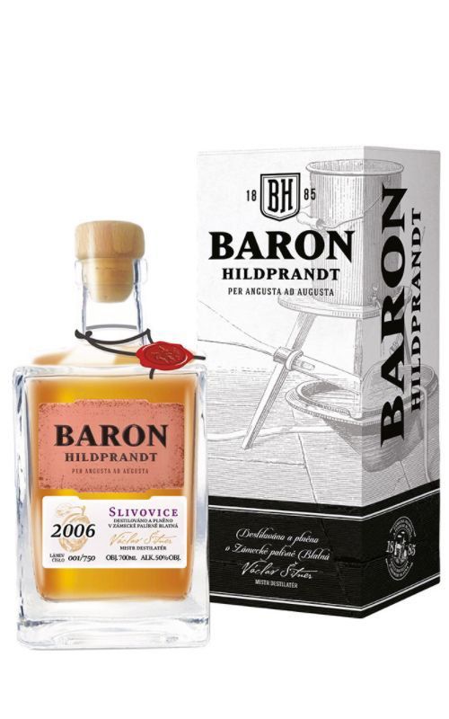 Baron Hildprandt Slivovice 2006 0,7l 50%