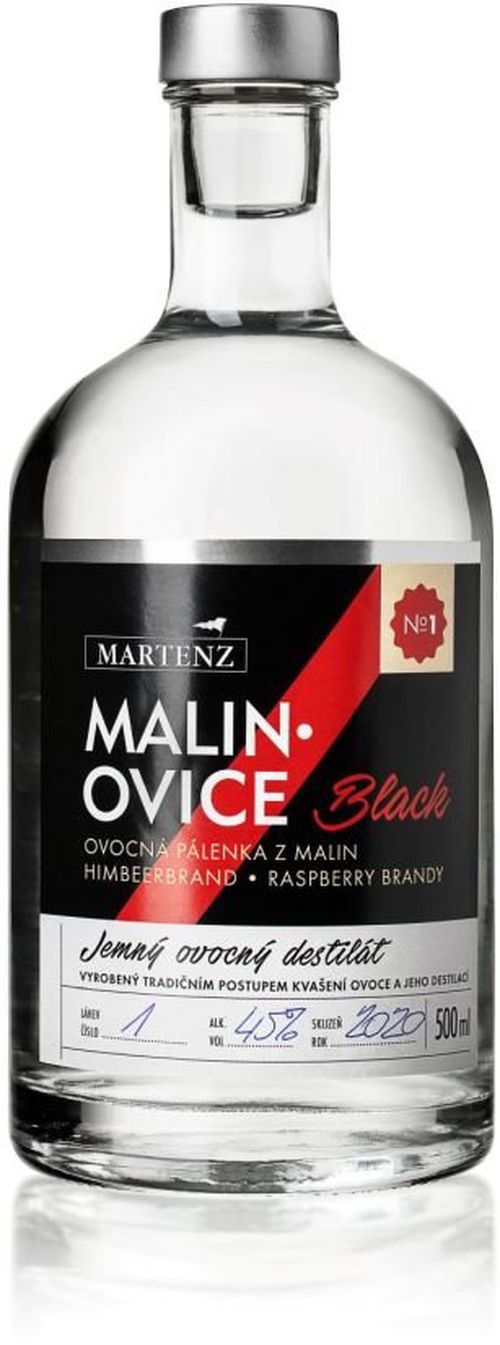 Martenz Malinovice Black Silver VIP 0,5l 40%